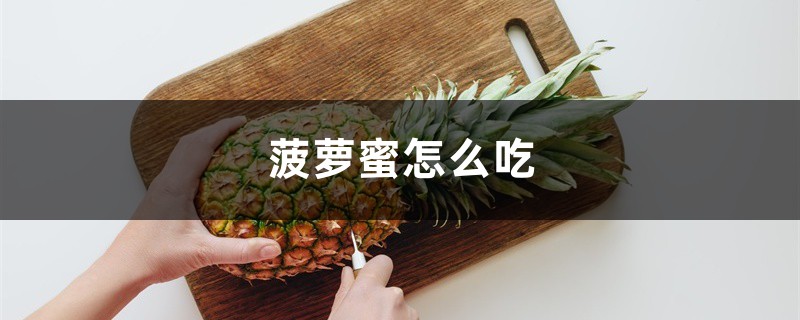 菠萝蜜怎样吃