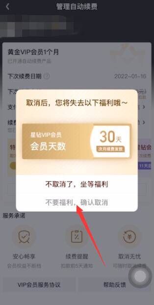 怎样退订爱奇艺会员自动续费