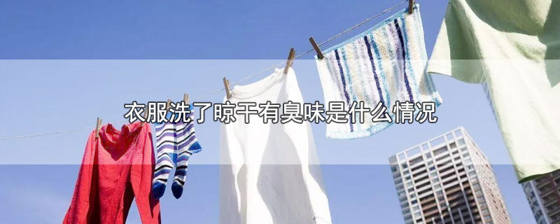 衣服洗了晾干有臭味是什么情况