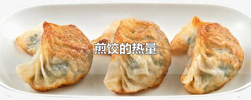 煎饺的热量