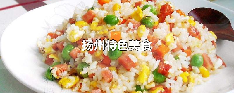 扬州特色美食