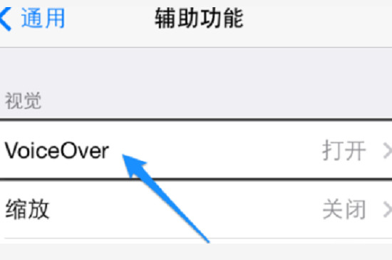 voiceover怎么强制关闭