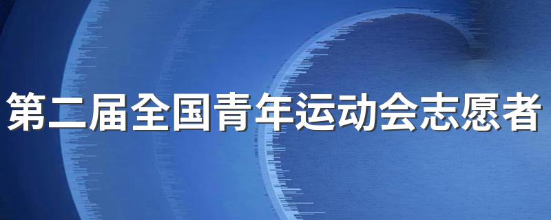 第二届全国青年运动会志愿者徽以什么为主体进行设计? 青运会志愿者徽心形设计