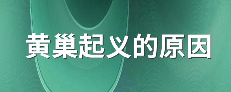 黄巢起义的原因 关于黄巢起义的原因介绍