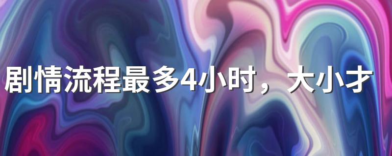 剧情流程最多4小时，大小才100MB，好评率却高达96%