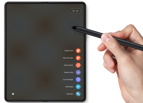 三星折叠手机fold3可用笔吗-三星折叠手机fold3怎么手写输入