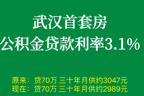 武汉公积金利率下调了吗2022最新-武汉公积金利率下调原来贷款也下调吗