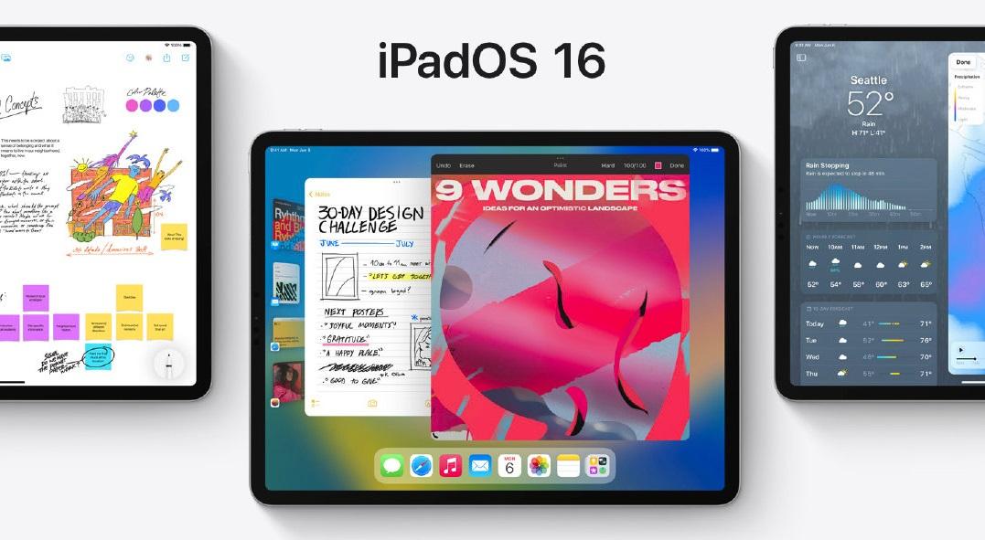 ipad系统升级(iPad升级iPadOS16)