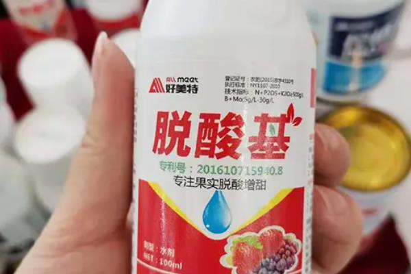 果树增甜降酸的办法，附使用时间