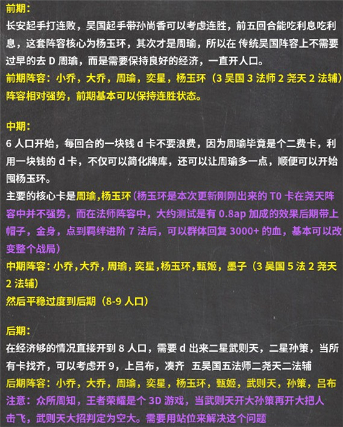 王者荣耀模拟战吴国尧天法阵容搭配推荐 新版最强吴国法玩法教学