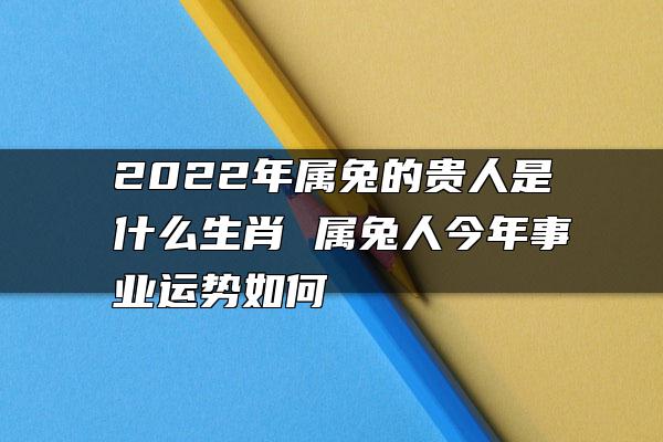 2022年属兔的贵人是什么生肖 属兔人今年事业运势如何