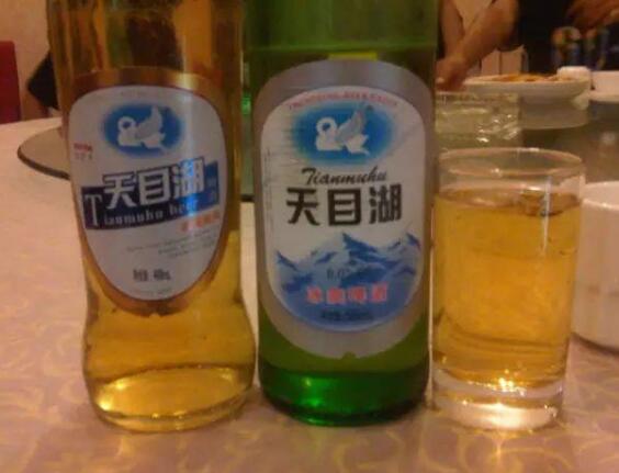 即将消失的天目湖啤酒，是国内少有的全麦啤口感清爽甘冽