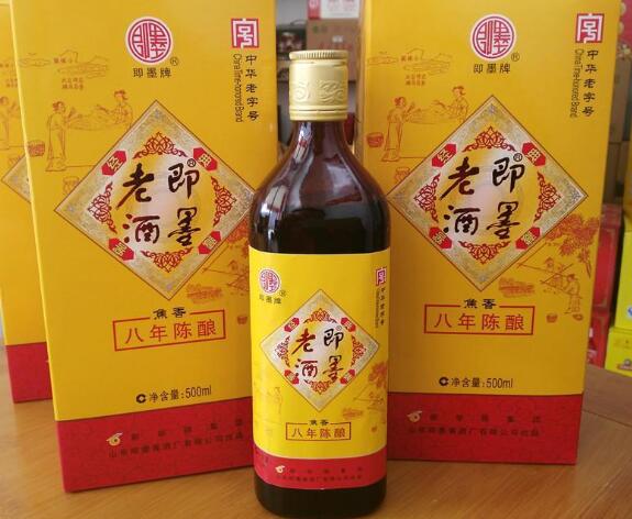 最新山东即墨老酒价格表，传统古遗六法酿造的黄酒别具一格