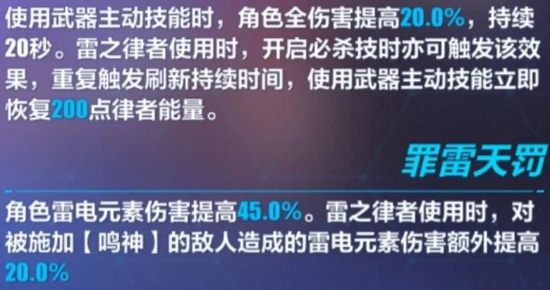 崩坏3天殛之境裁决技能详解 天殛之境裁决技能效果指南