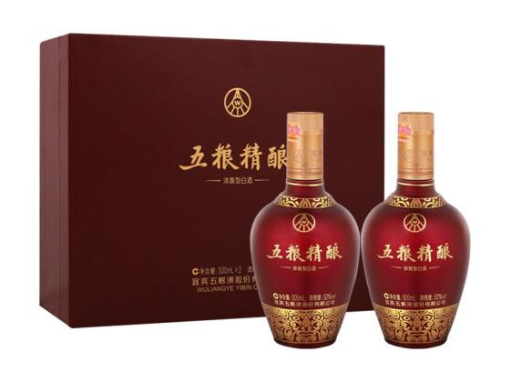 五粮精酿52度价格一览表，中高端贴牌酒品质一般包装大气