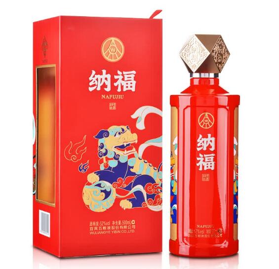 五粮液纳福酒多少钱一瓶，有良心的中高端系列贴牌酒(附价格表)