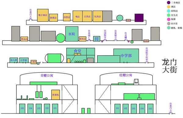 众生游龙门大街小区出口在哪 龙门大街地图一览