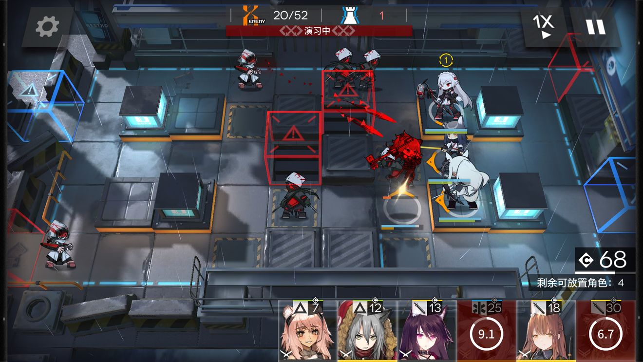 明日方舟5-3突袭平民通关攻略 5-3突袭无斯卡蒂打法详解