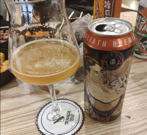 美国击倒巨人相扑啤酒怎么样，看似夸张实则易饮略淡的双倍ipa