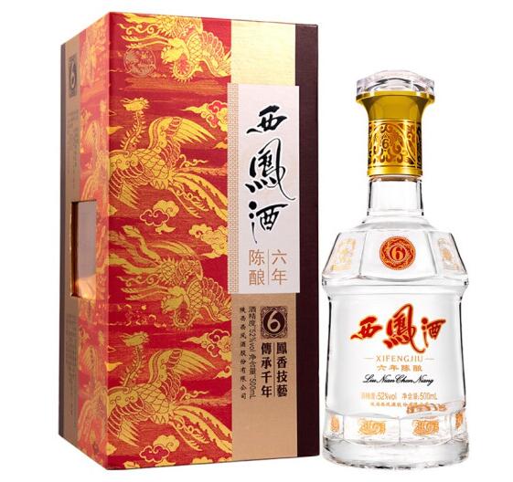 陕西西凤酒52度多少钱一瓶，全部西凤酒价格表和图片