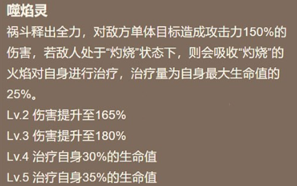 山海镜花祸斗技能介绍 山海镜花祸斗实力分析