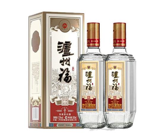 泸州老窖泸州福52度酒价格图片，不过百的低端贴牌酒品质较差