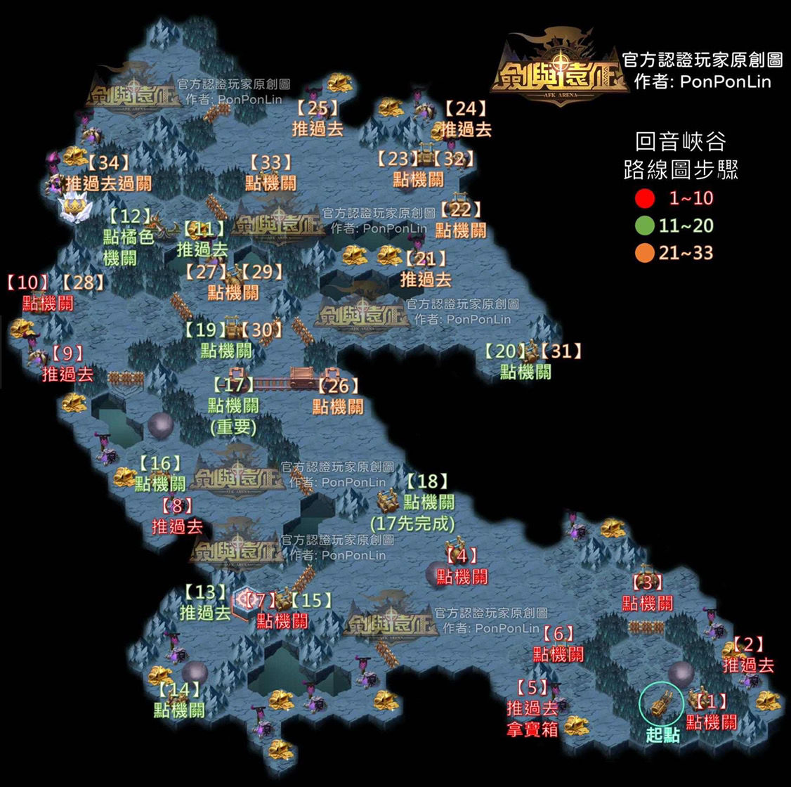 剑与远征回音峡谷线路攻略 回音峡谷最佳打法分享