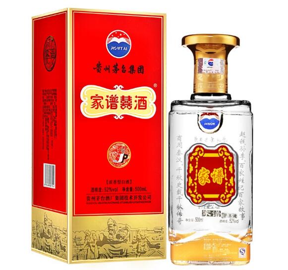 茅台家谱酒价格多少钱一瓶，1500的高端浓香定制酒可惜不太值