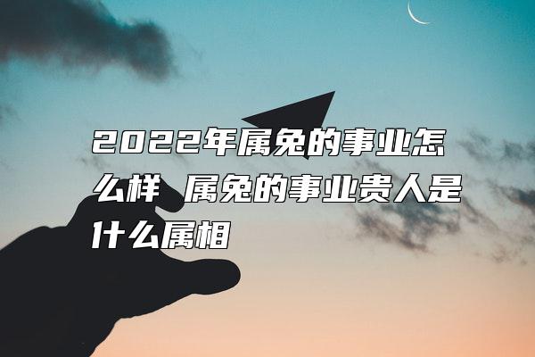 2022年属兔的事业怎么样 属兔的事业贵人是什么属相