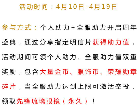 和平精英周年限定福利介绍 和平精英周年庆有哪些福利活动