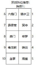 大明侠客令阵容搭配推荐 大明侠客令强势阵容搭配方法