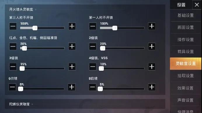 和平精英狙击枪灵敏度推荐 最新狙击枪灵敏度调整攻略