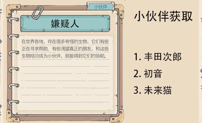 最强蜗牛扶桑情报伙伴获取攻略 丰田次郎、初音及未来猫解锁条件