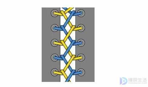 鞋带的24种系法运动鞋