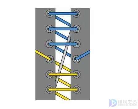 鞋带的24种系法运动鞋