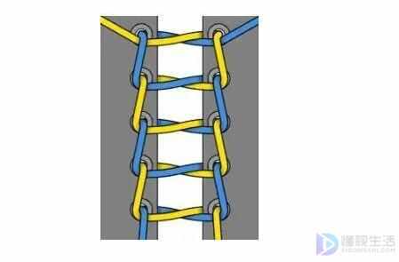 鞋带的24种系法运动鞋