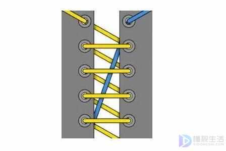 鞋带的24种系法运动鞋