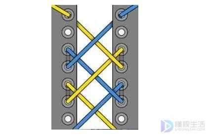 鞋带的24种系法运动鞋