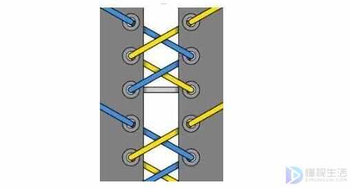 鞋带的24种系法运动鞋