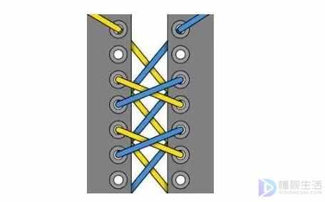 鞋带的24种系法运动鞋