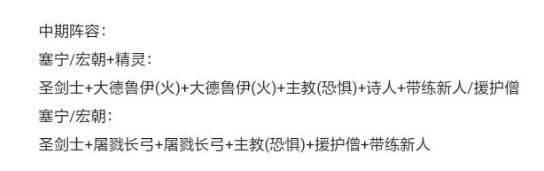 诸神皇冠该怎么去进行阵容搭配 诸神皇冠中期搭配介绍