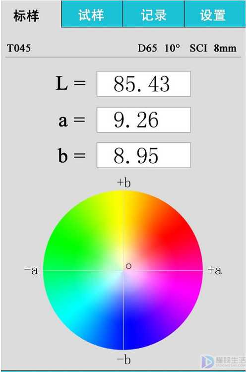 色差仪测的数据如何看