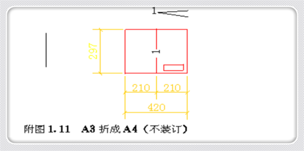 a0、a1、a2、a3图纸折叠方法是什么