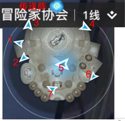 天谕手游冒险家协会7个宝箱位置最新图文介绍