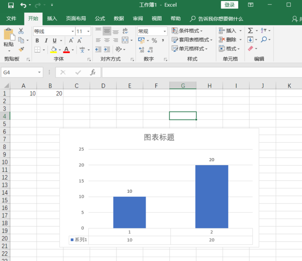 如何为 excel的图表添加误差线