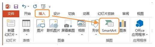 PPT2013如何插入流程图