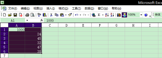 excel中如何制作数值差异柱形图