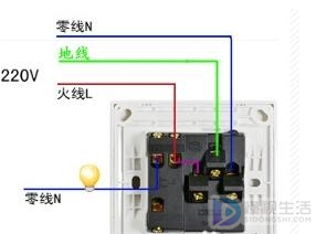 电灯开关如何接线