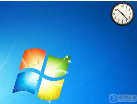 win7桌面在哪里添加时钟小工具