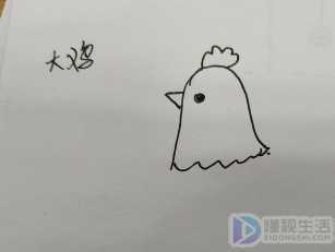 公鸡简笔画怎么画好看